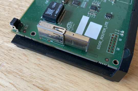 Internal USB key in an EdgeRouter Lite