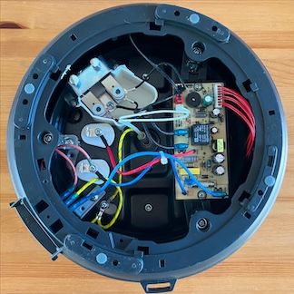 a photo of the interior of the bottom of an Instant Pot